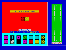 Dominoes screenshot 2 for ZX Spectrum